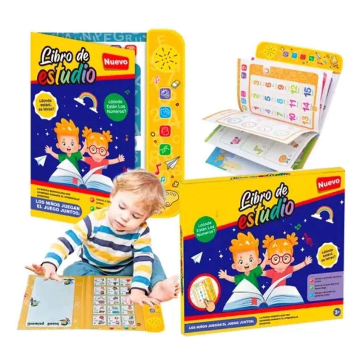 GENERICO - Libro de estudio de voz en ingles y español  didactico niños