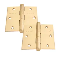ODIS - Pack 2 Bisagras Acero 3”×3”×2,0mm - Bronce