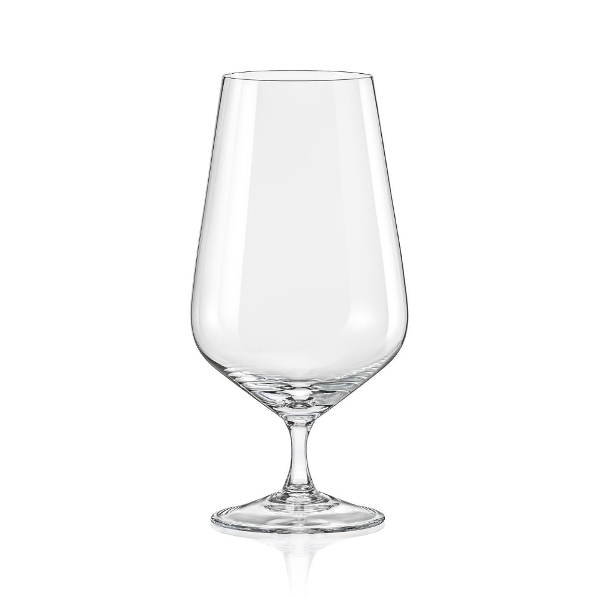 BOHEMIA CRYSTAL - CRYSTALEX SET 6 VASOS CERVEZA SANDRA