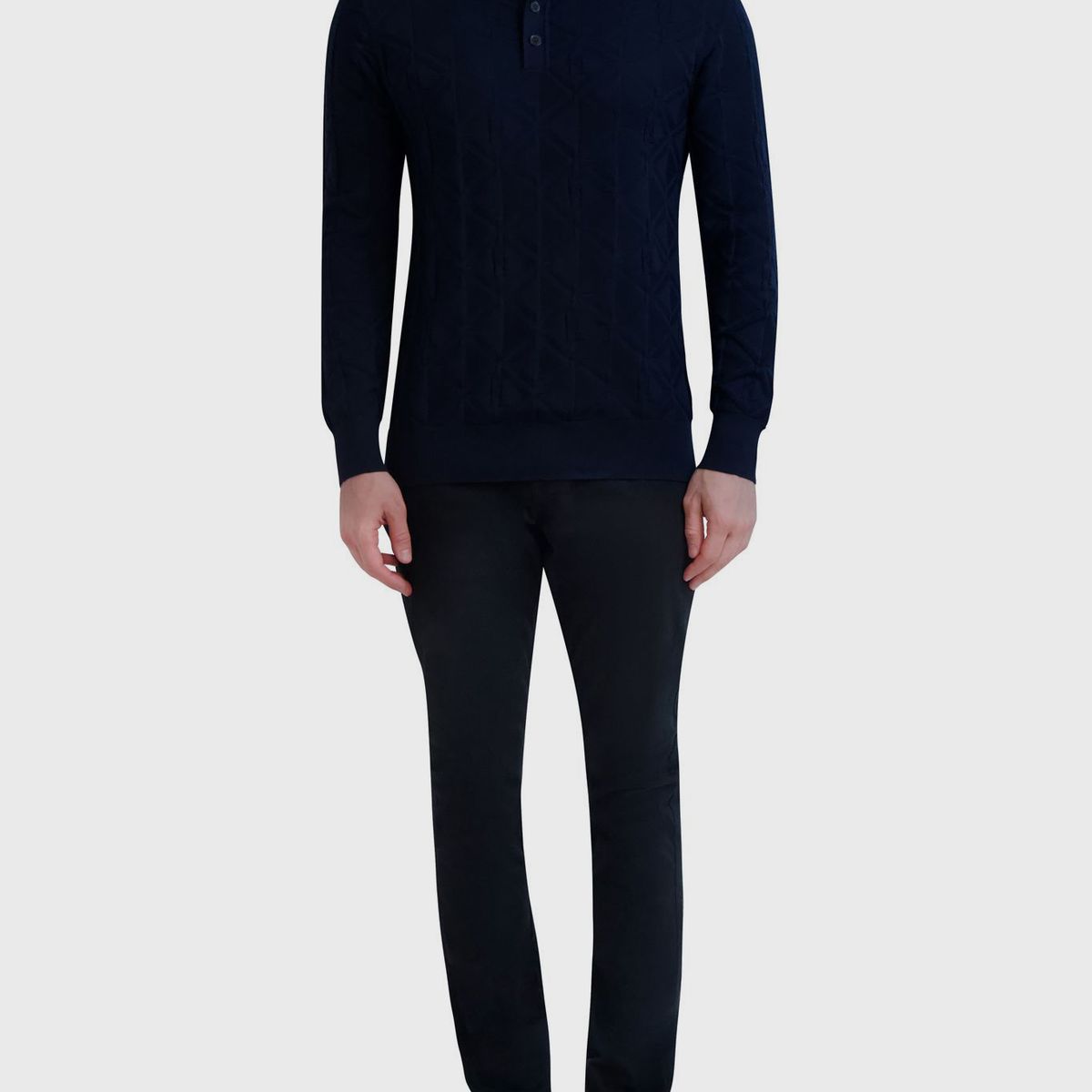 KARL LAGERFELD - Sweater tipo polo