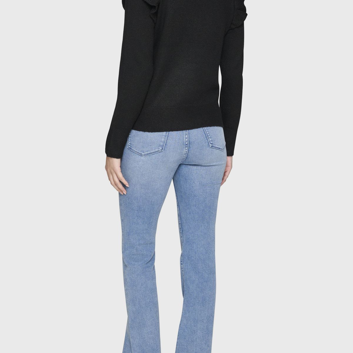 KARL LAGERFELD - Sweater con volantes