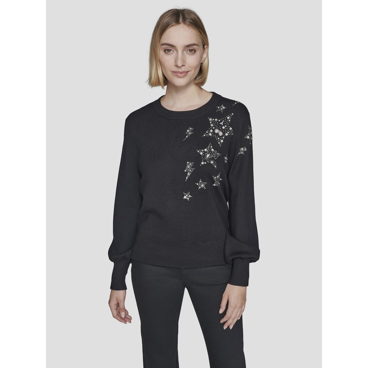 KARL LAGERFELD - Sweater adornado con estrellas