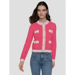 KARL LAGERFELD - Sweater adornado con 4 bolsillos