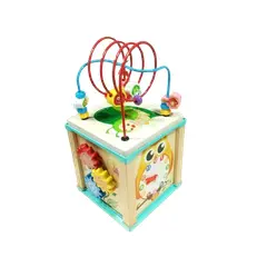 GENERICO - Juego cubo didáctico de madera bebe infantil