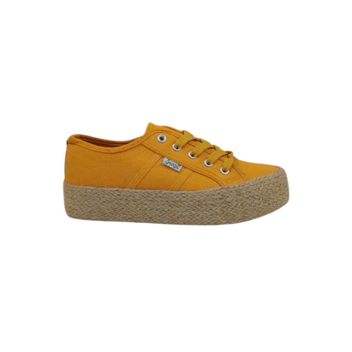 HERIEL - Zapatilla Amarilla Textil Mujer