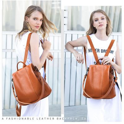 Imagen 2 del producto Mochila Antirrobo Para Mujer Multifuncional Bolsa De Viaje