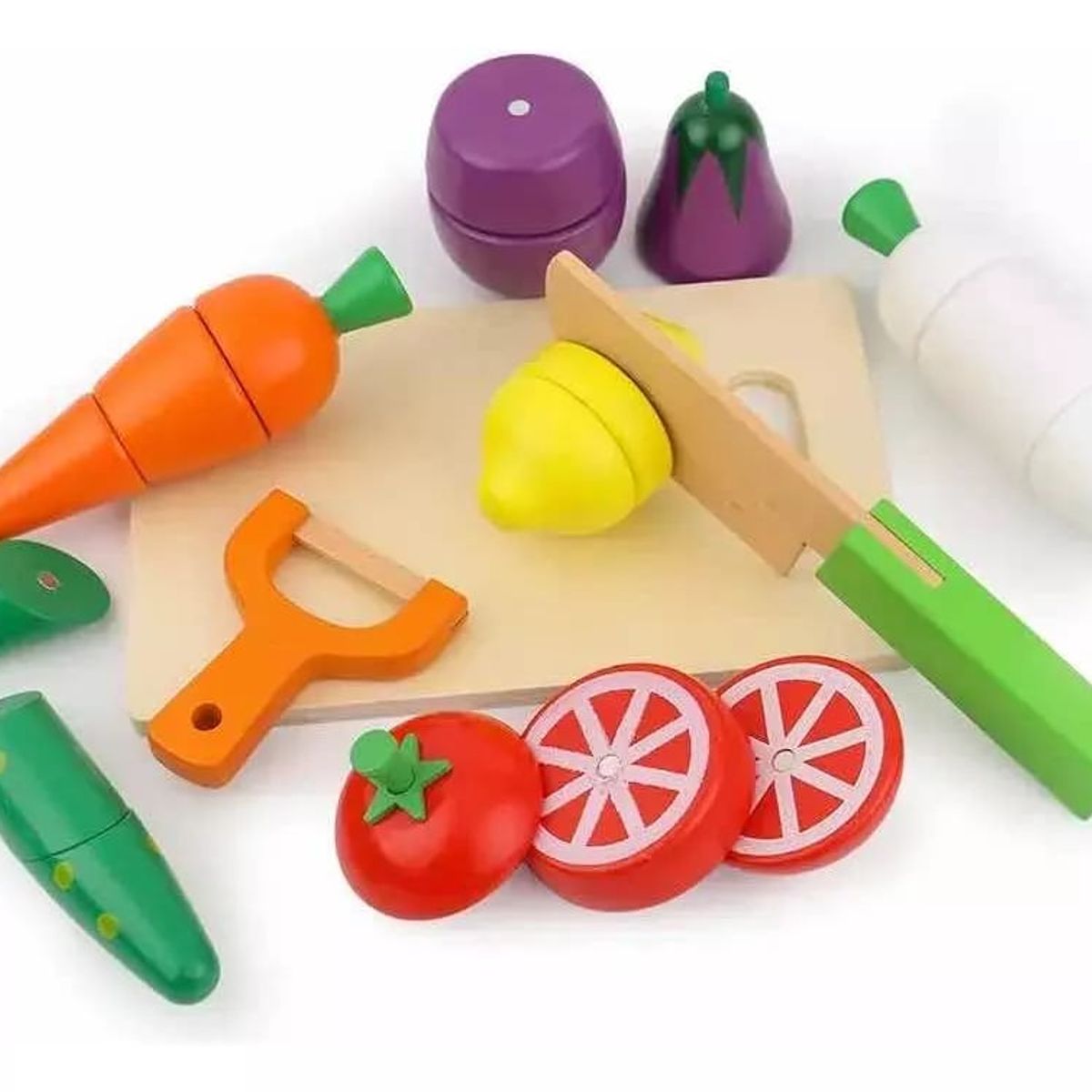 GENERICO - Caja didactico vedura para niños