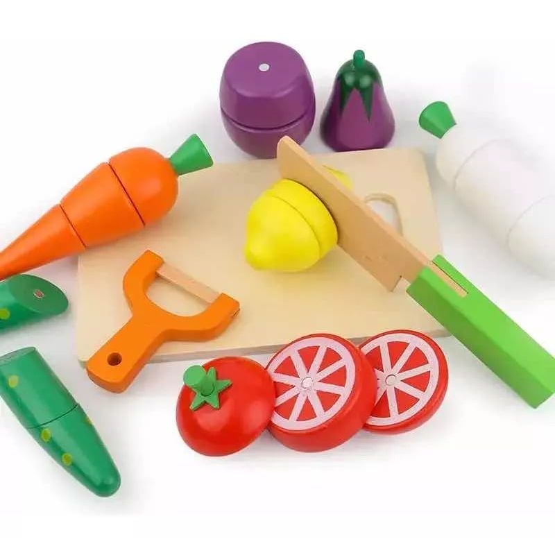 GENERICO - Caja didactico vedura para niños