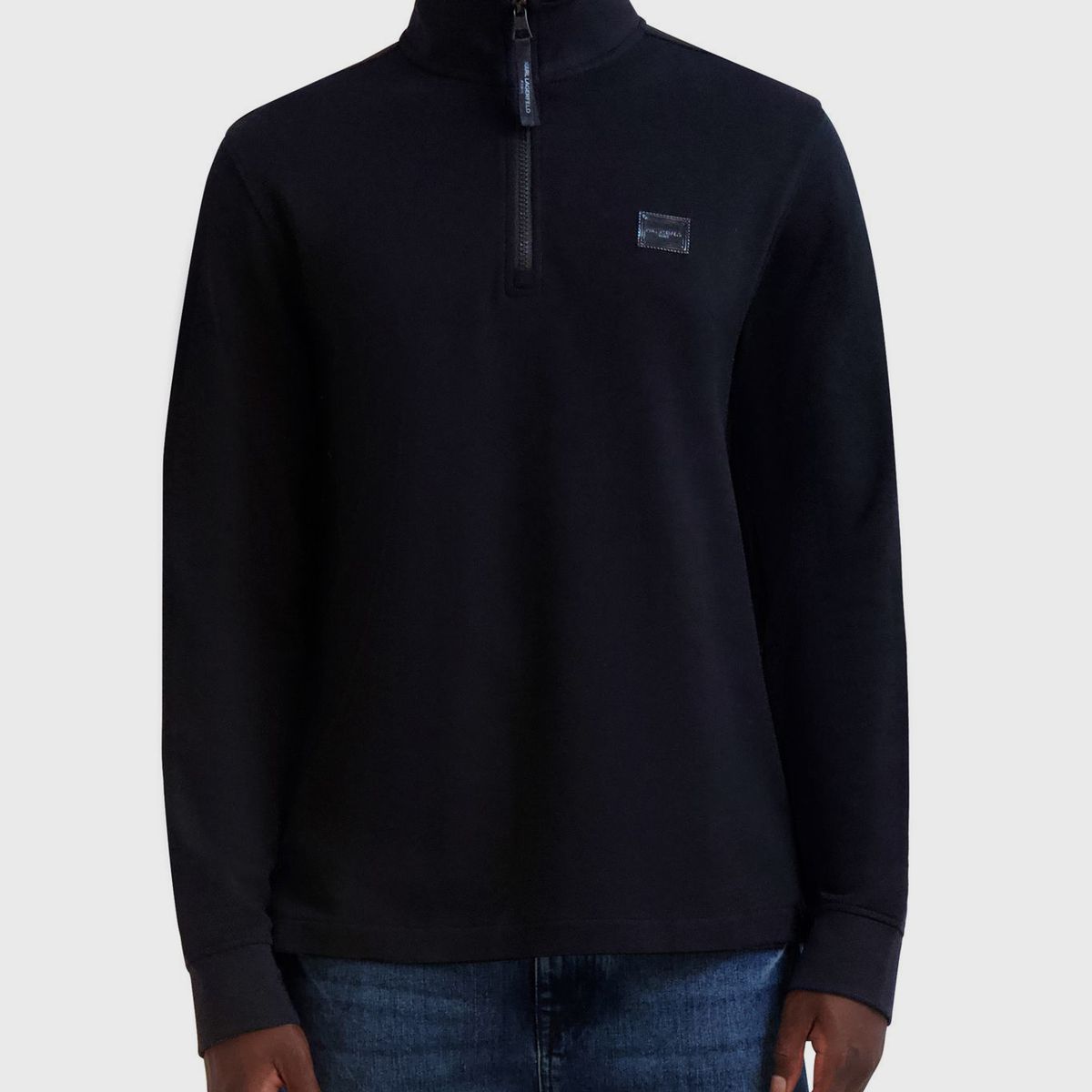 KARL LAGERFELD - Polerón con metal logo