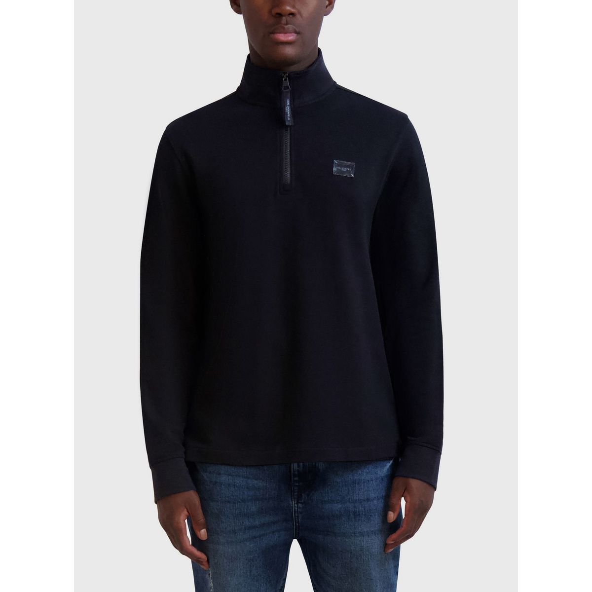 KARL LAGERFELD - Polerón con metal logo