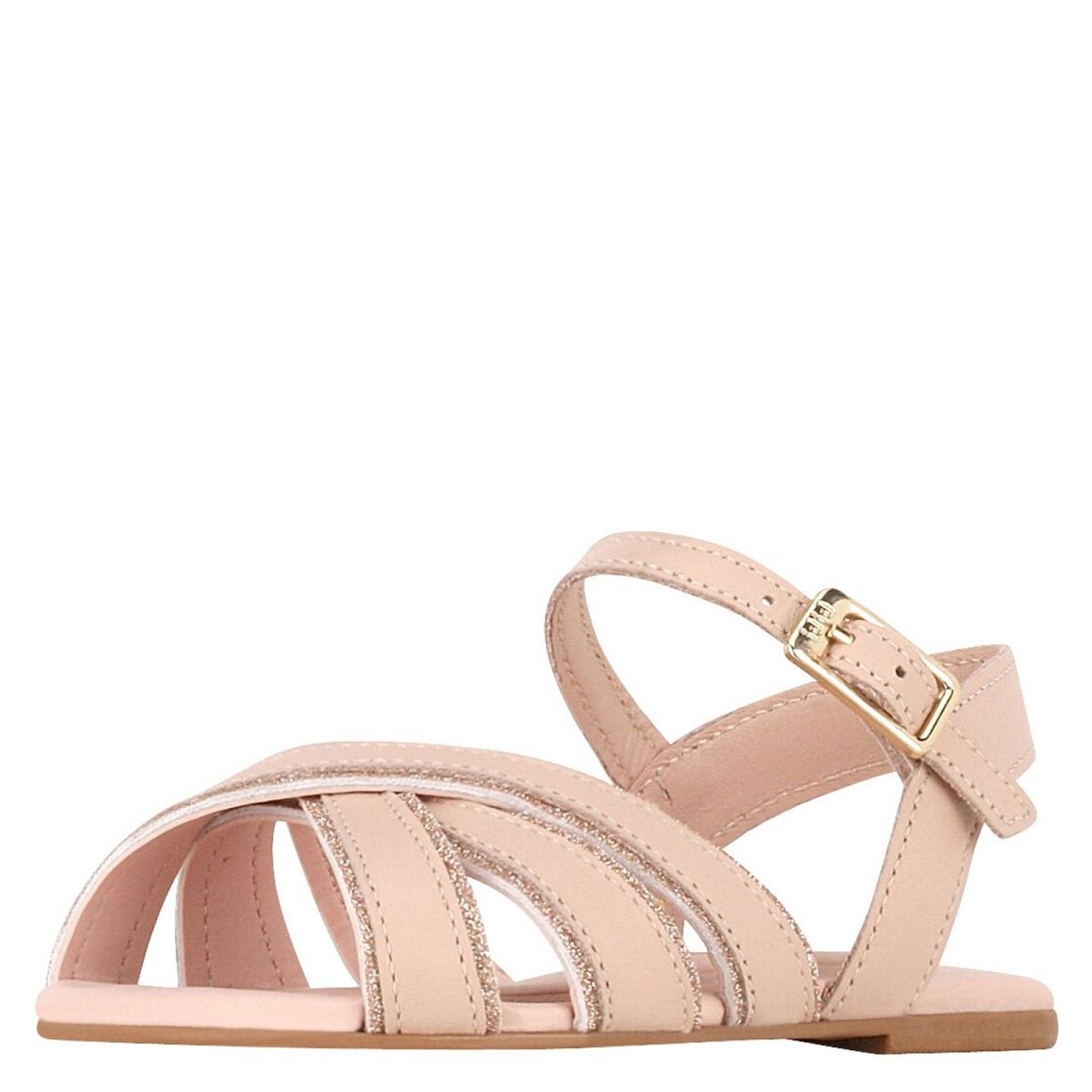 BIBI - Sandalia Niña Cuero Mini Me Rosa