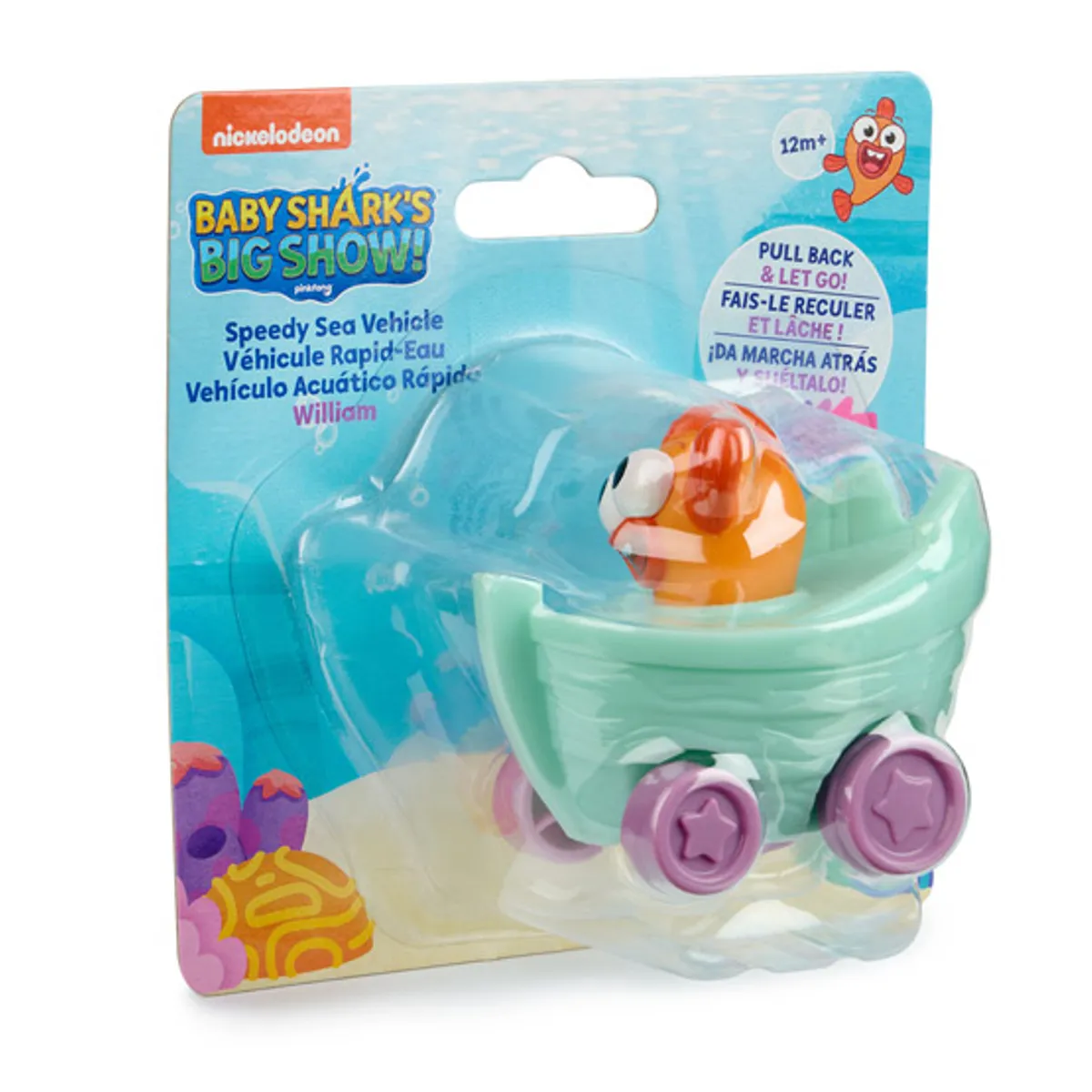 BABY SHARK - BABY SHARK SPEEDY SEA VEHICLE WILLIAM