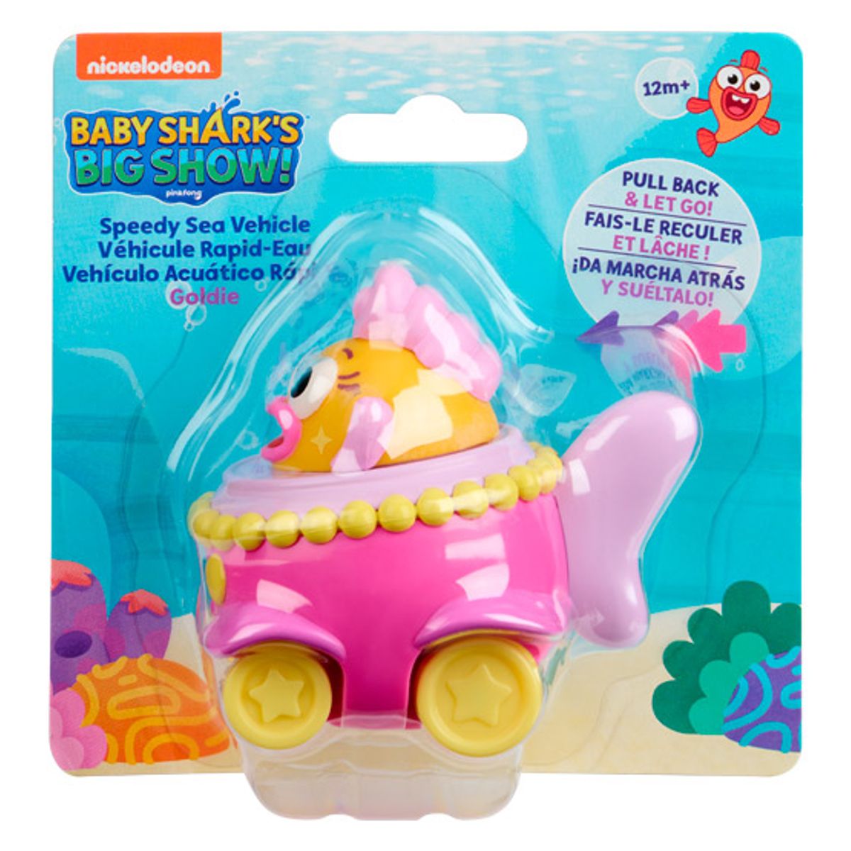 BABY SHARK - BABY SHARK SPEEDY SEA VEHICLE GOLDIE