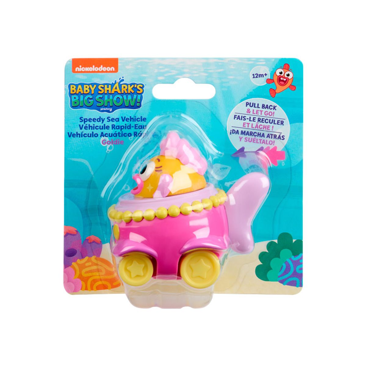 BABY SHARK - BABY SHARK SPEEDY SEA VEHICLE GOLDIE
