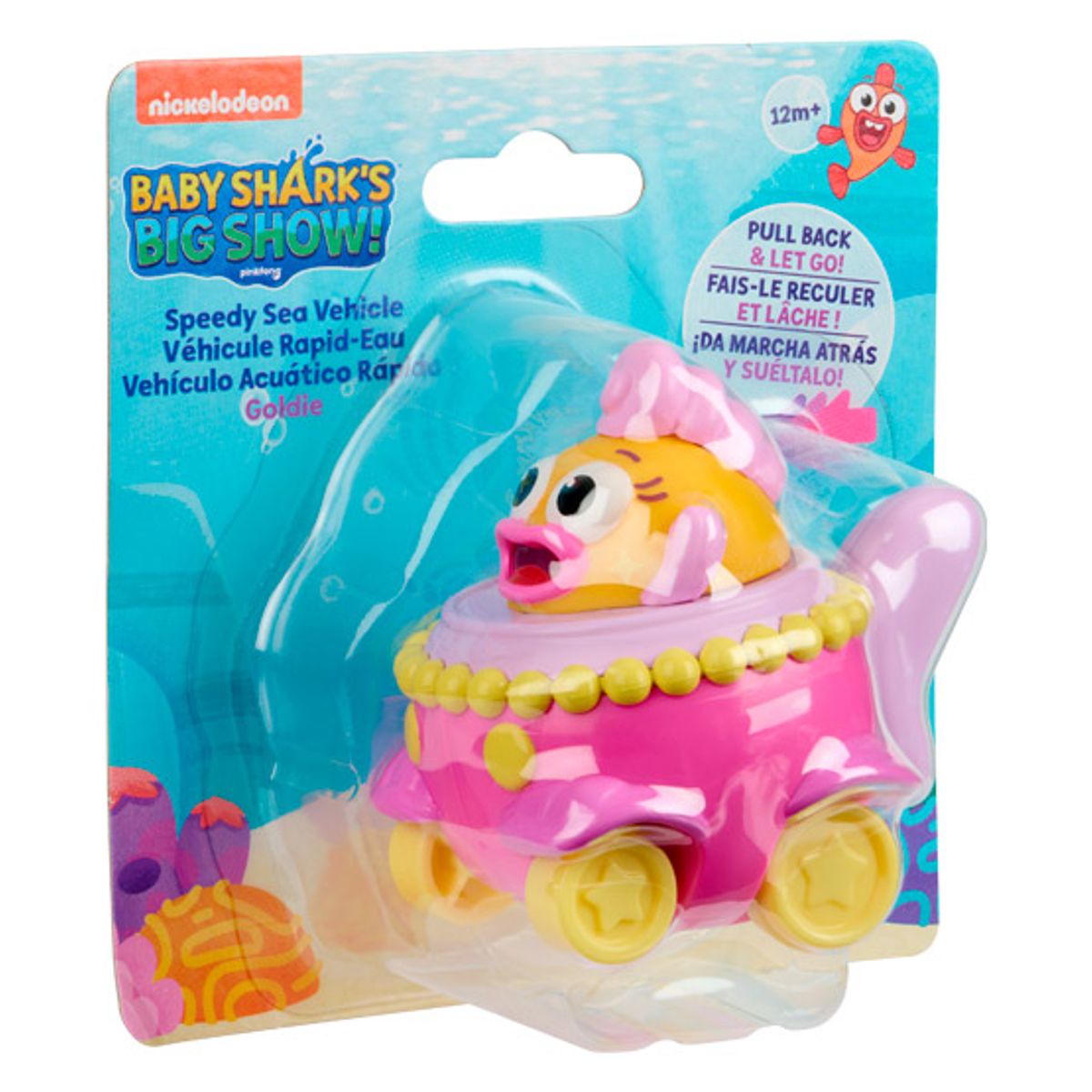 BABY SHARK - BABY SHARK SPEEDY SEA VEHICLE GOLDIE