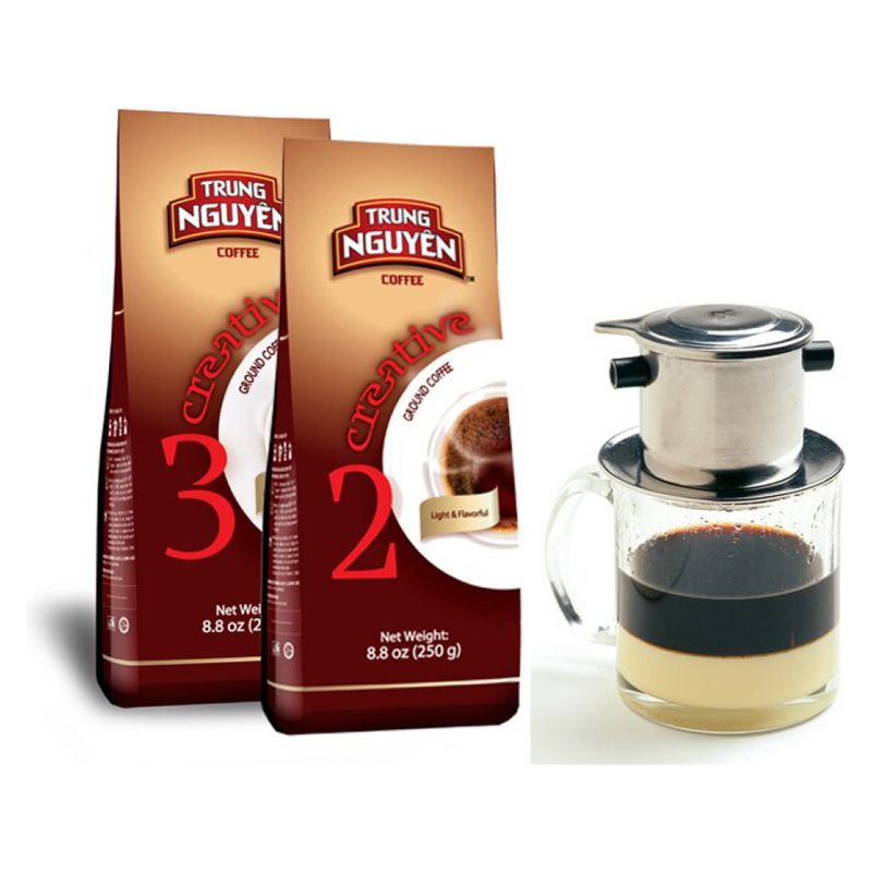 TRUNG NGUYEN - Pack Café Molido Creative   Filtro Vietnamita