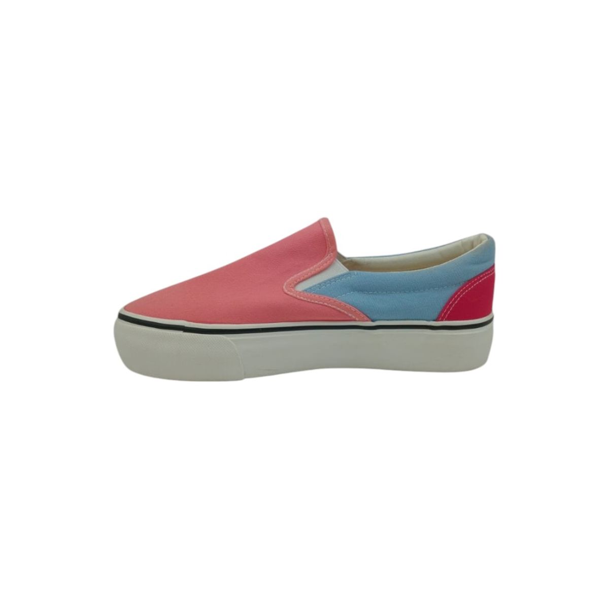 HERIEL - Zapatilla Rosa Slip on Mujer