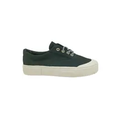 HERIEL - Zapatilla Negra Textil Mujer