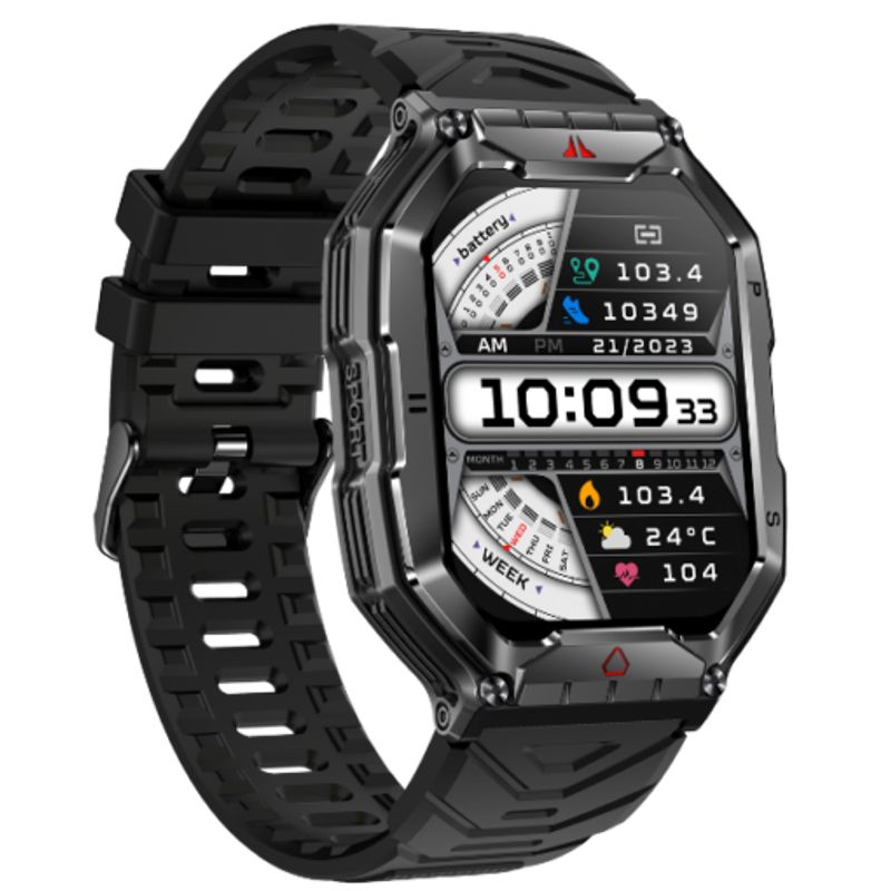 KEIPHONE - Reloj Smartwatch Keiphone KEI ARMOR 3 Negro