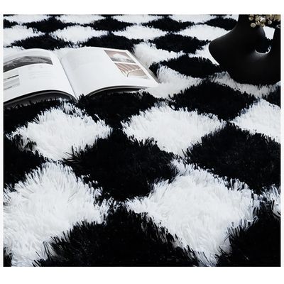 Imagen 2 del producto Alfombra 120x 160cm Peluda Super Suave para living