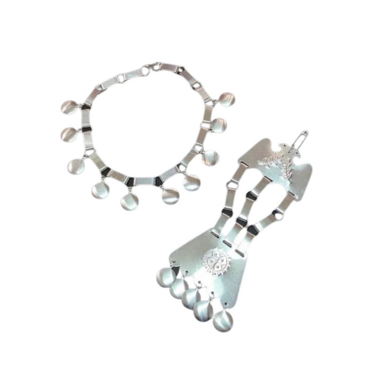 GENERICO - Lloven+trapelakucha+trarilonco Accesorio Mapuche Niña