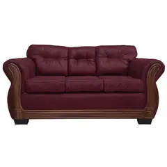 AMERICA DECORA - Sofá Con Respaldo Confortable 3 Cuerpos Taurus Envejecido X