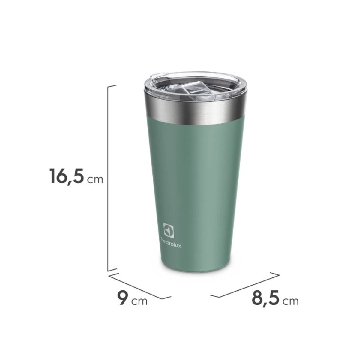 ELECTROLUX - Mug térmico verde Electrolux 560ml