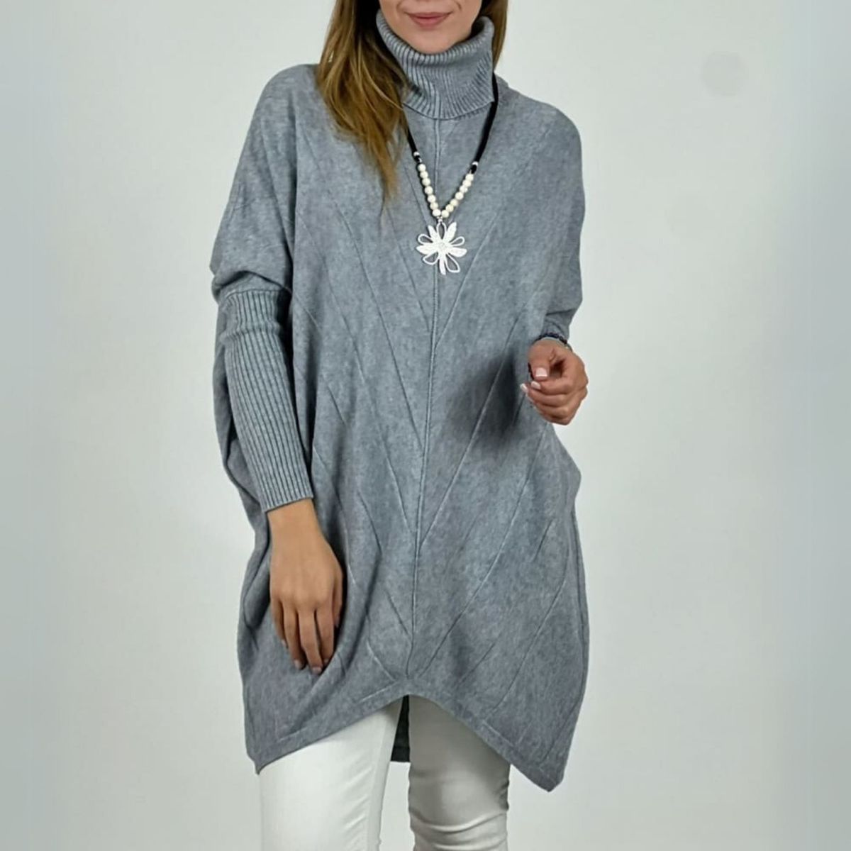 ARRAKASTA - Sweater de lana cuello alto