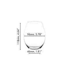 RIEDEL - SET 2 COPAS SIN PIE WINE FRIENDLY