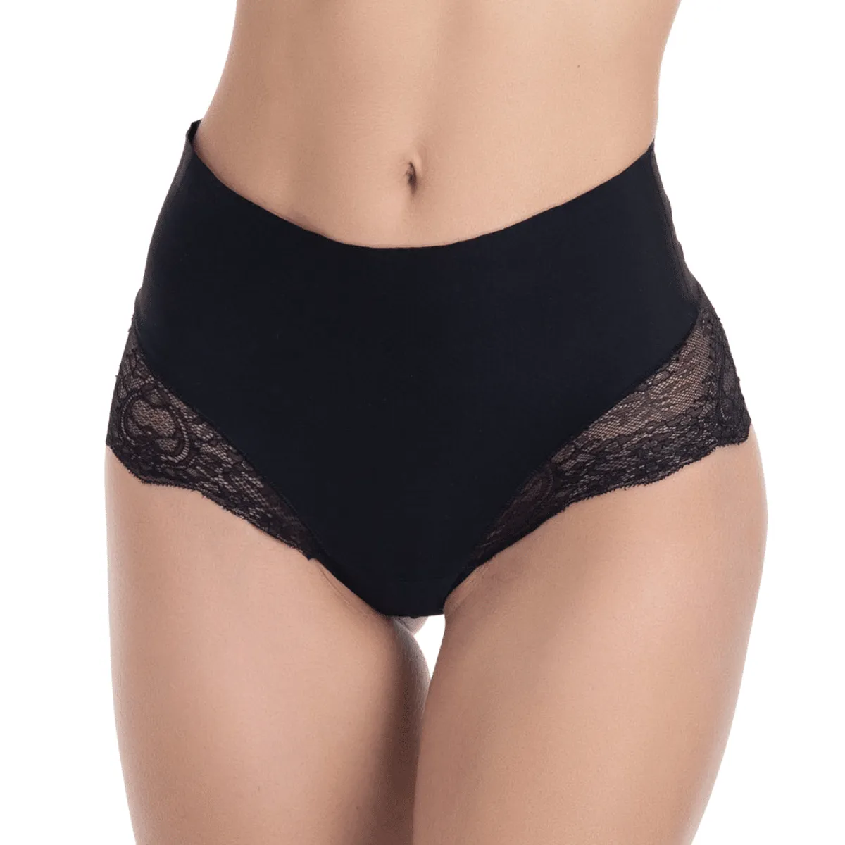 LADY GENNY - Pantaleta Encaje Control