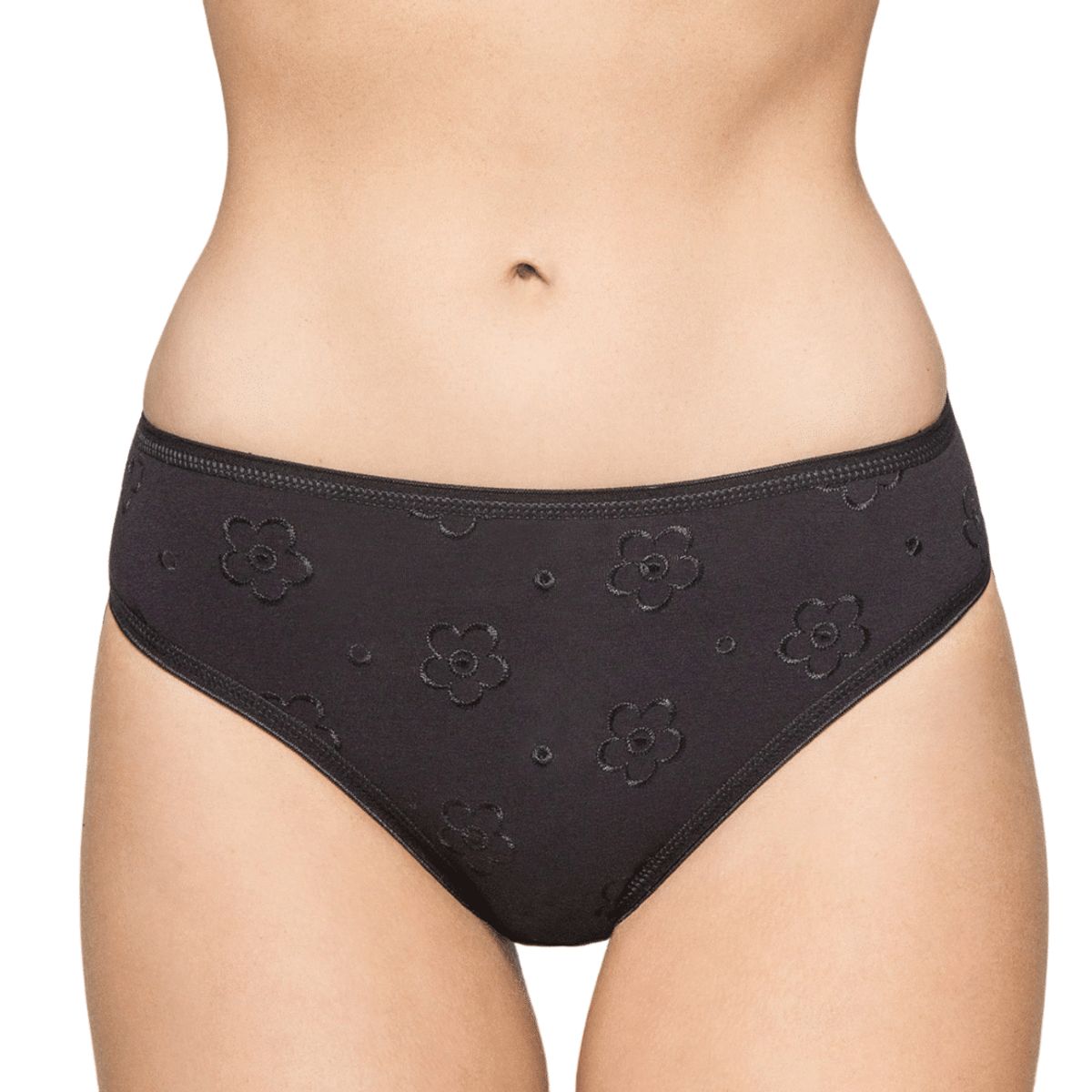 LADY GENNY - Bikini Cotton Spandex Bordado