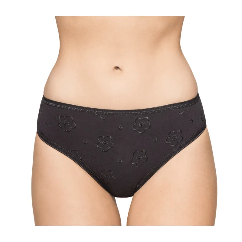LADY GENNY - Bikini Cotton Spandex Bordado