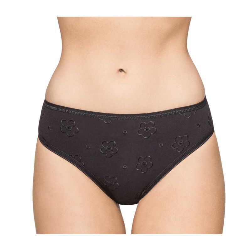 LADY GENNY - Bikini Cotton Spandex Bordado