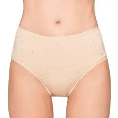 LADY GENNY - Cuadro Midi Bordado Cotton Spandex