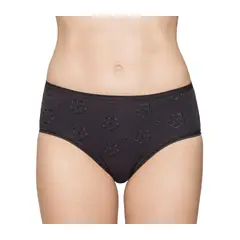 LADY GENNY - Cuadro Midi Bordado Cotton Spandex