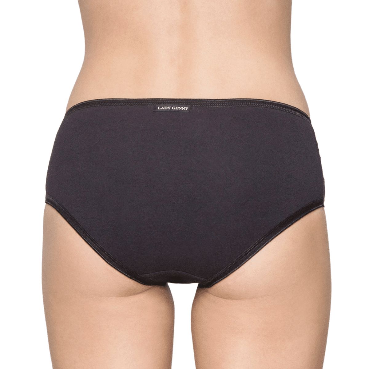 LADY GENNY - Cuadro Midi Bordado Cotton Spandex