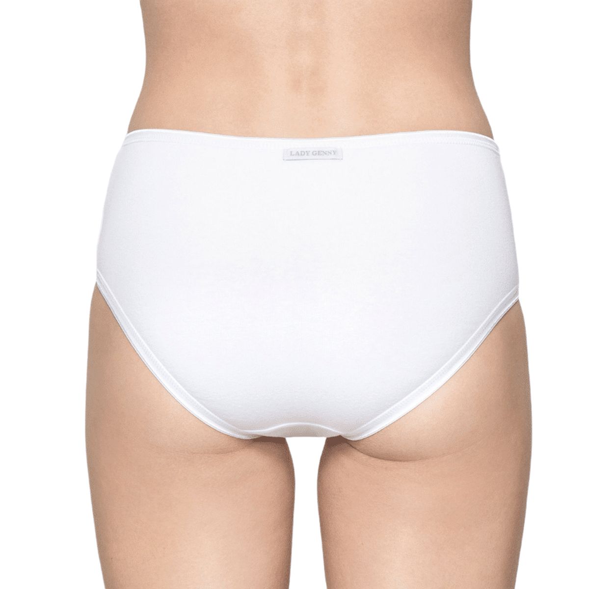 LADY GENNY - Cuadro Midi Bordado Cotton Spandex