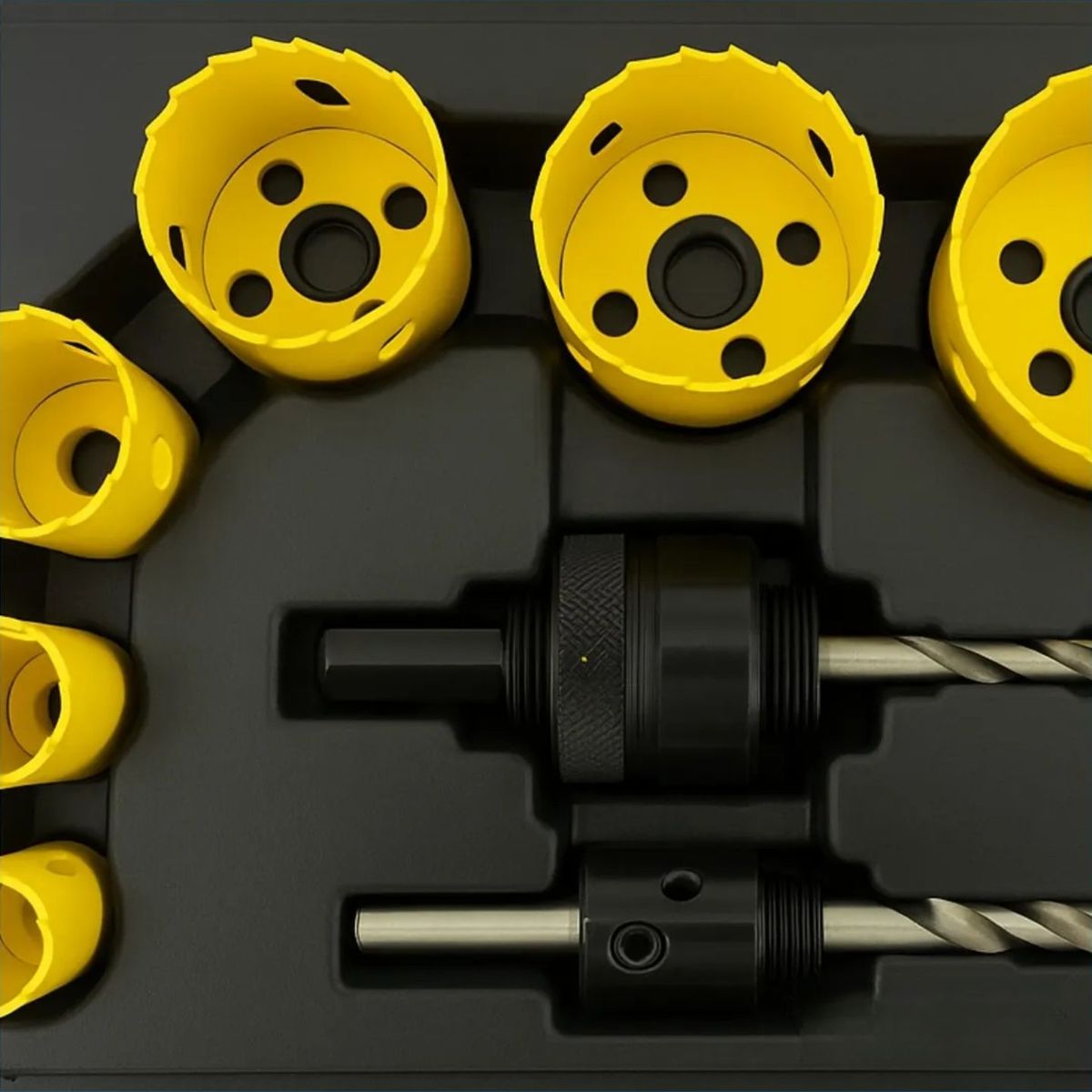 GRUPO UYUSA UYUSTOOLS - Sierra Copa Bi Metal 9 Piezas Uyustools