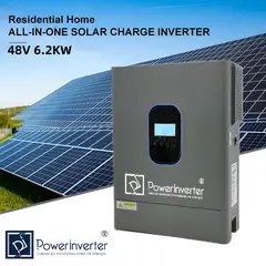 GENERICO - Inversor Hibrido Solar 3500w 24vdc 220vac 100a Mppt Pro BMS
