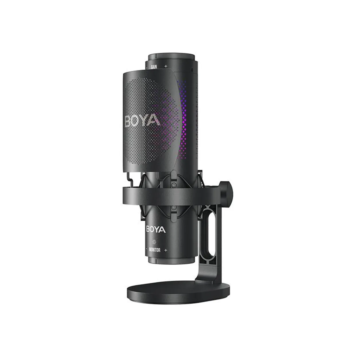BOYA - Boya K9-MIC Micrófono USB Condensador Vibrant Lighting