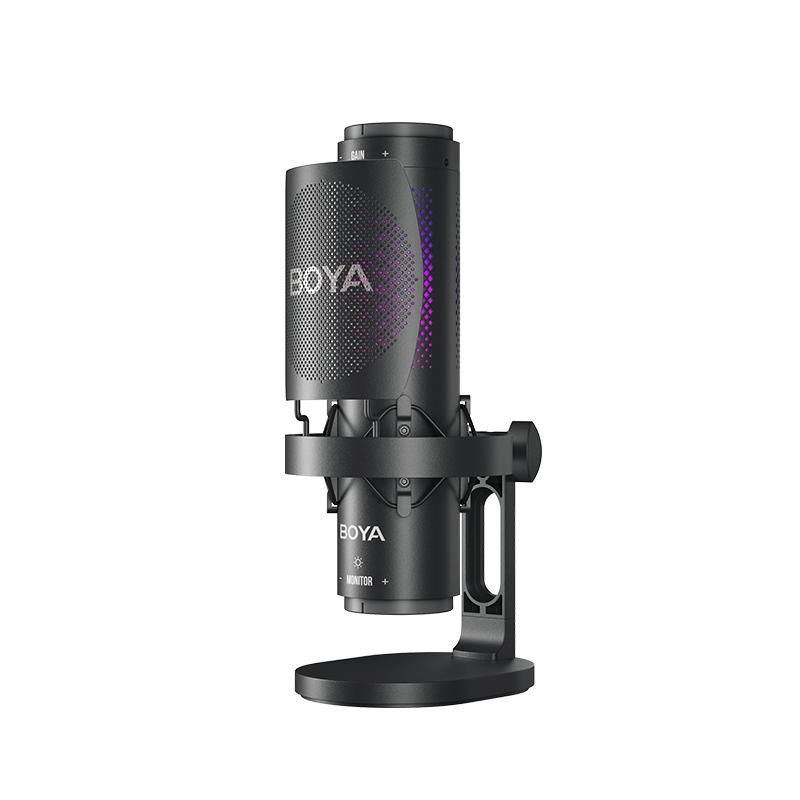 BOYA - Boya K9-MIC Micrófono USB Condensador Vibrant Lighting