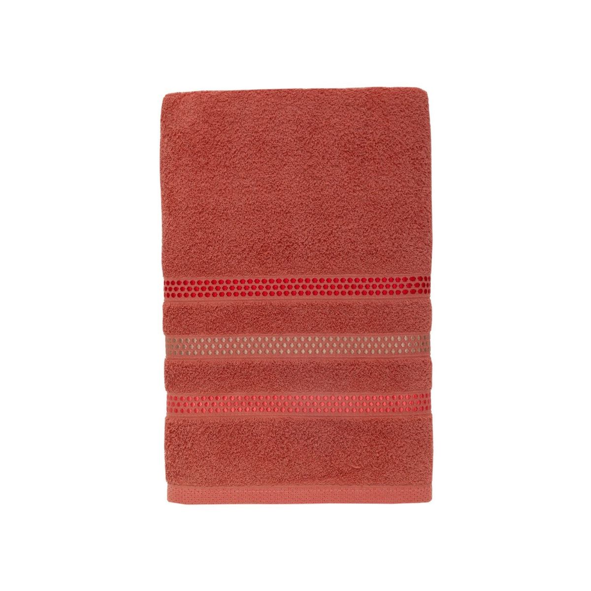 TEKA - Toalla Sábana 90x150cm COMFORT TOUCH Terracota - 450 gm² - 100% Alg