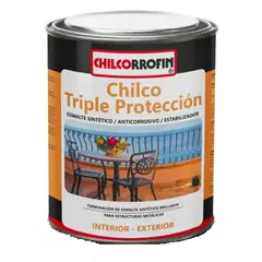 CHILCORROFIN - Chilco Triple Proteccion Blanco Cuarto Galon
