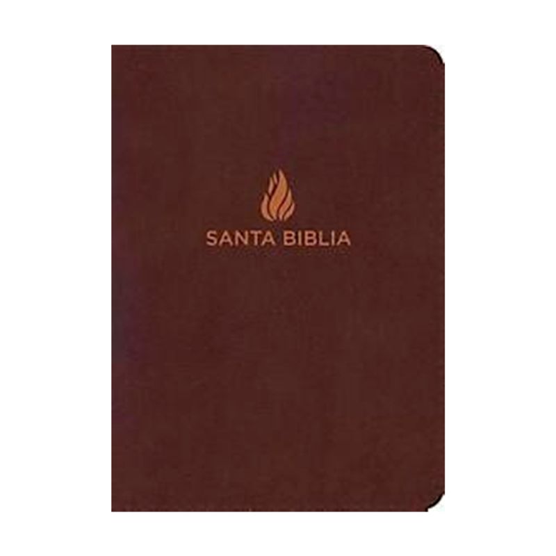 GENERICO - BIBLIA RVR1960 COMPACTA LETRA GRANDE TAPA PIEL FABRICADA