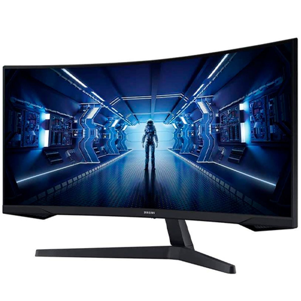 SAMSUNG - Monitor Gamer Samsung Odyssey G5 34 WQHD 165Hz Curvo FreeSync
