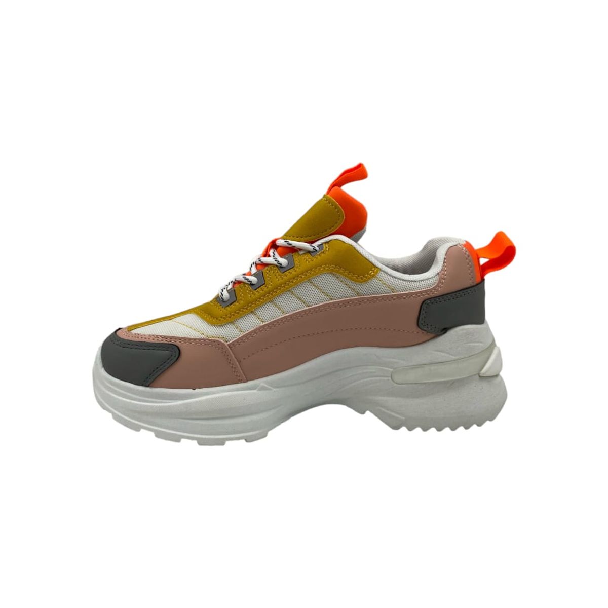 HERIEL - Zapatilla Rosa Plataforma Mujer