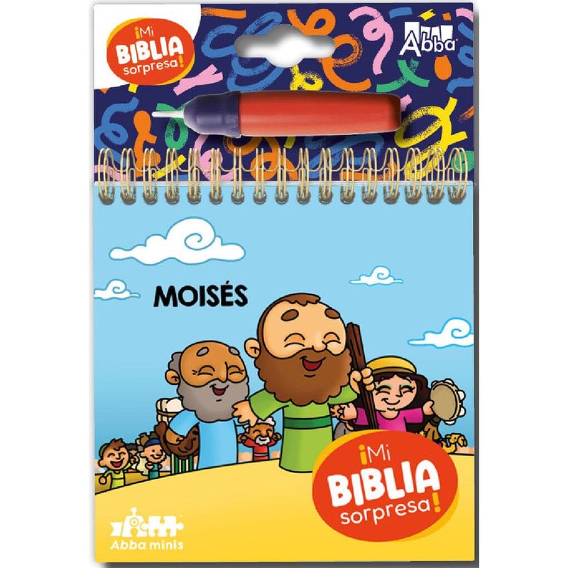 ABBA - Moisés - Pinta con Agua Libro