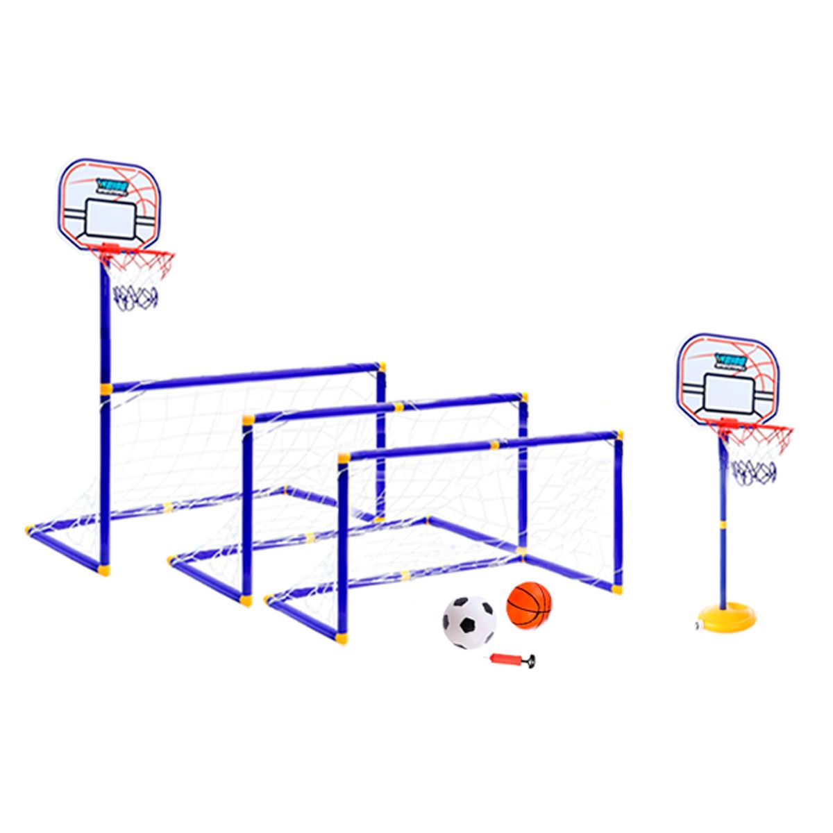 SDFIT - Set Aro Basketball + Arco + Pelotas Zg270-15