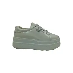 HERIEL - Zapatilla Blanca Plataforma Mujer