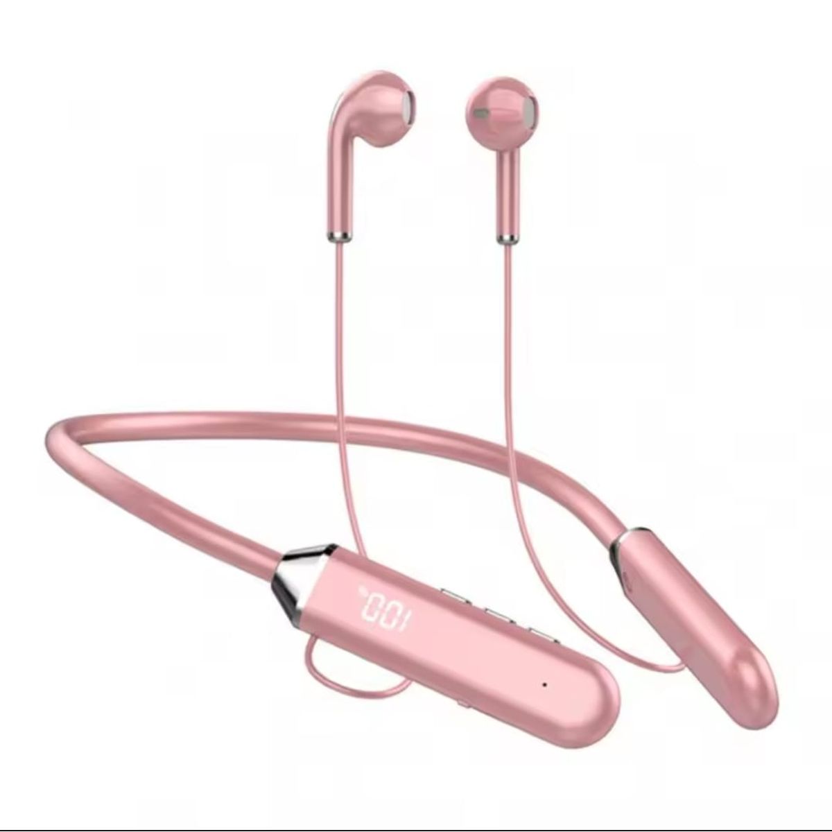 GENERICO - Audífonos Deportivos Bluetooh Con Cuello U106 Rosado